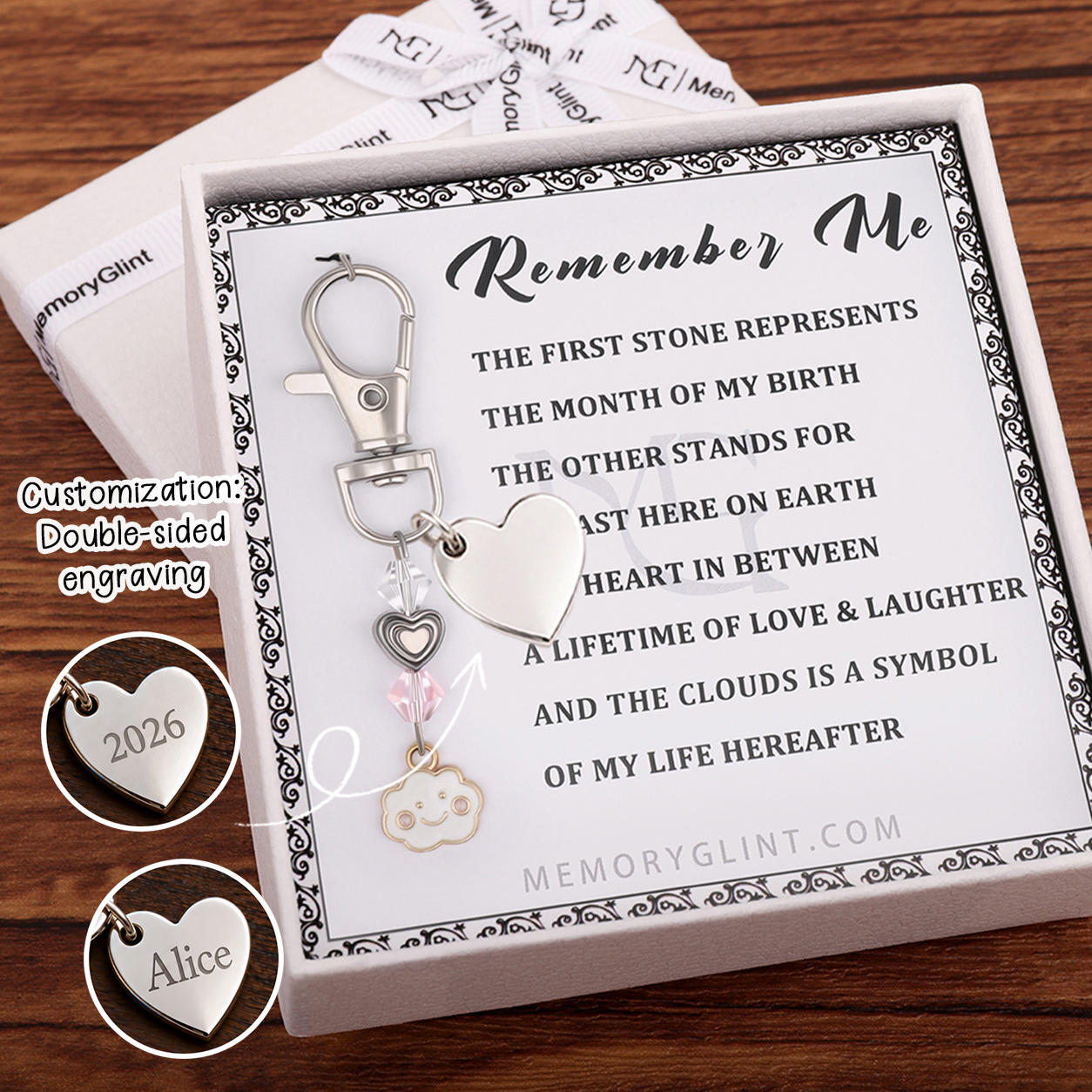 The Remember Me Poem & Charm, Clouds