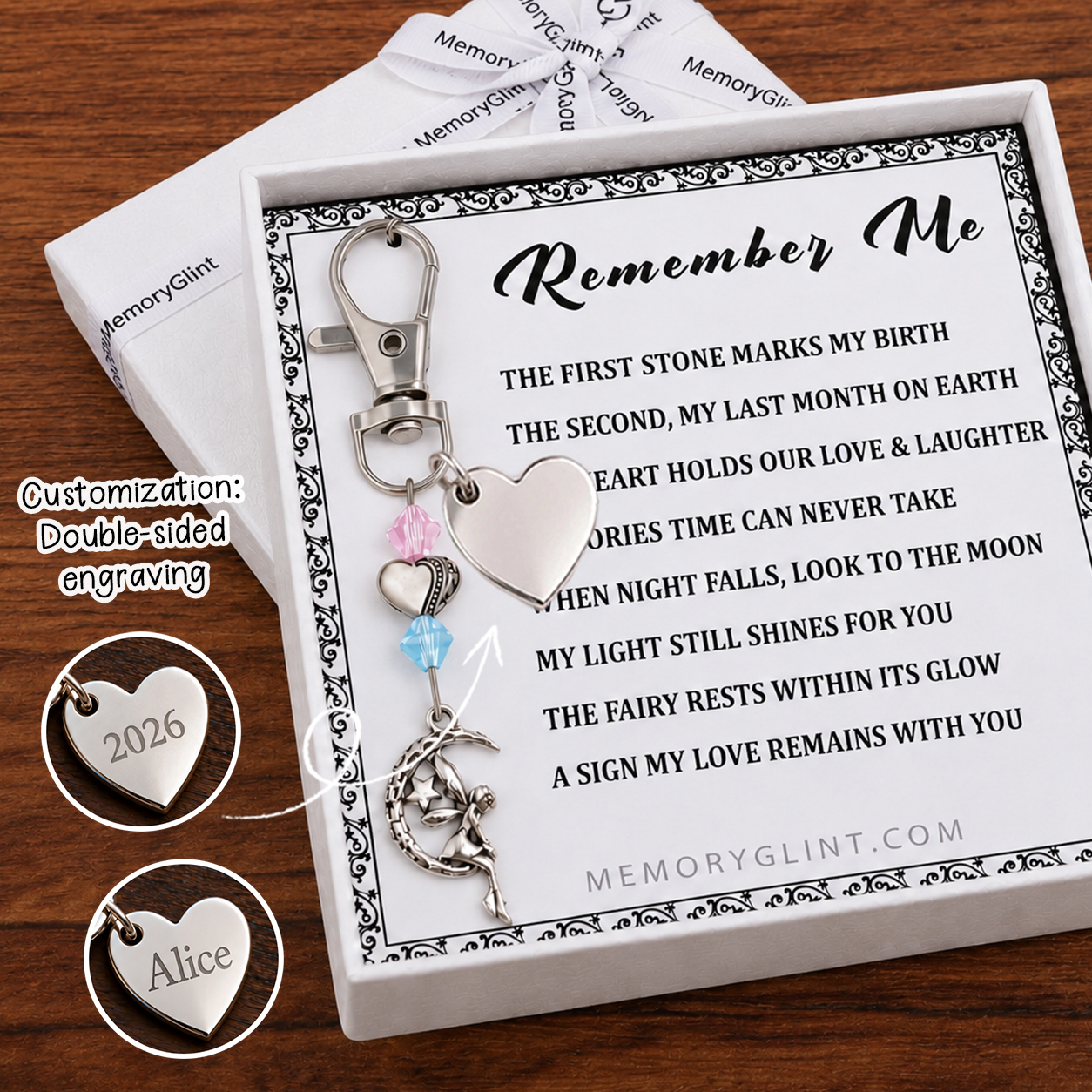 The Remember Me Poem & Charm, Moonlight Fairy