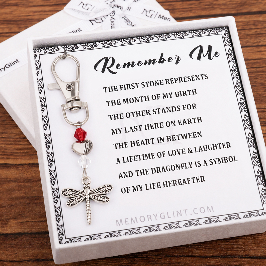 The Remember Me Poem & Charm, Dragonfly