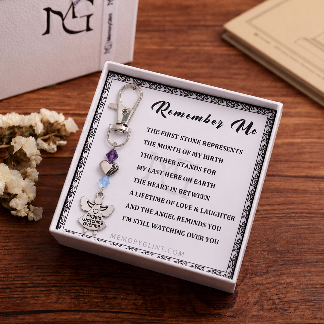 The Remember Me Poem & Charm, Angels watching over me