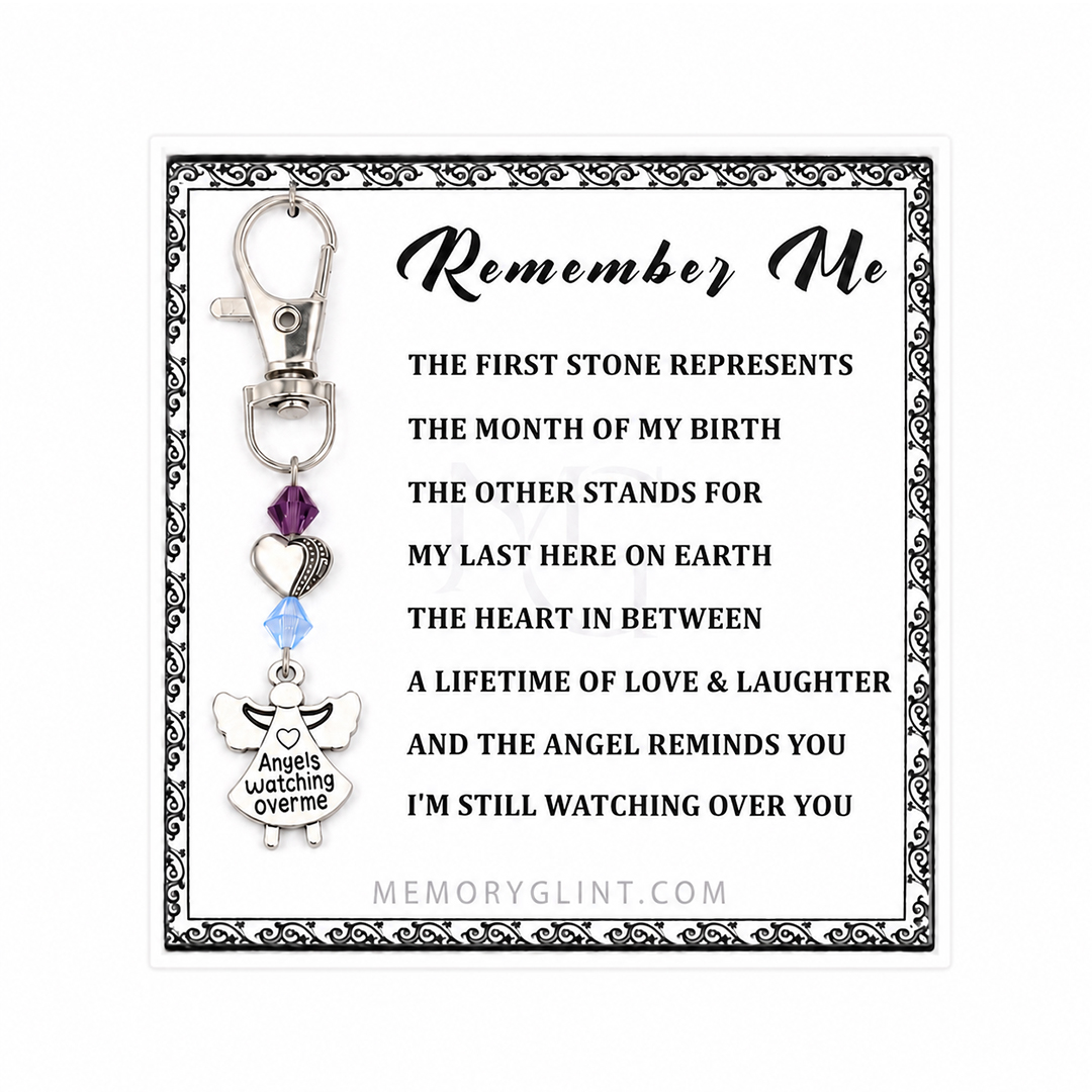 The Remember Me Poem & Charm, Angels watching over me