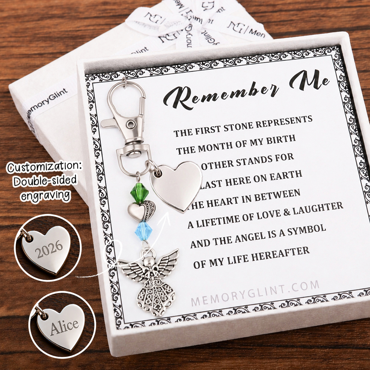 The Remember Me Poem & Charm, Guardian Angel