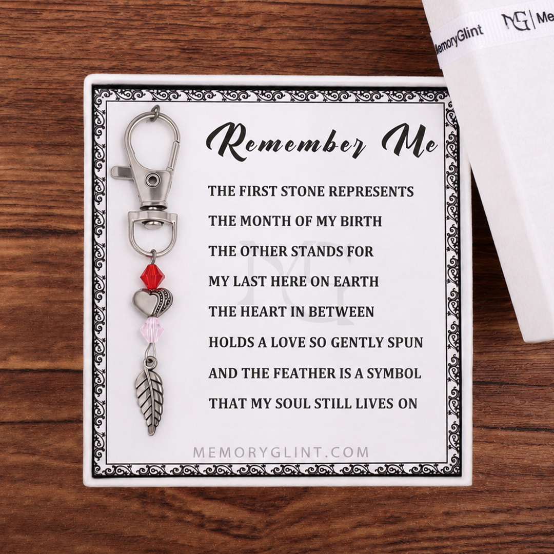 The Remember Me Poem & Charm, Eternal Feather