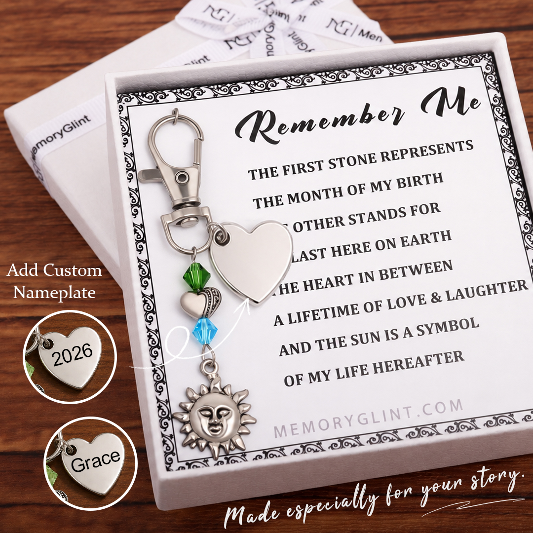 The Remember Me Poem & Charm, Sun