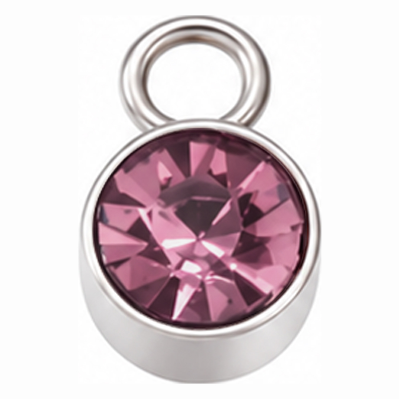 Round-shaped Birthstone - Add a Meaningful Month