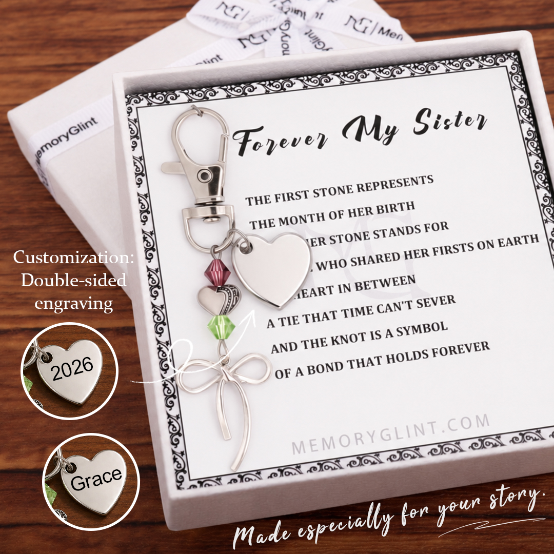 The Forever My Sister Poem & Charm, Knot