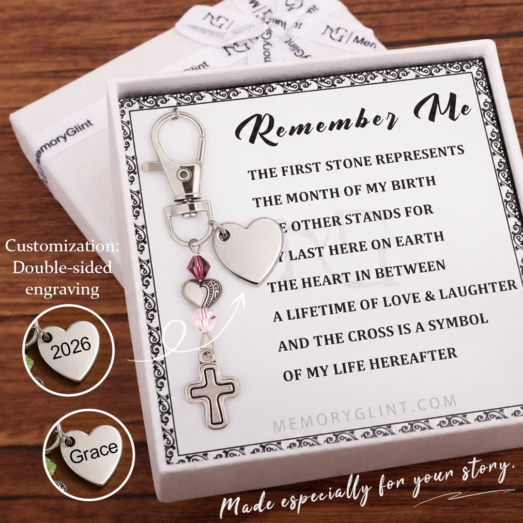 The Remember Me Poem & Charm, Cross