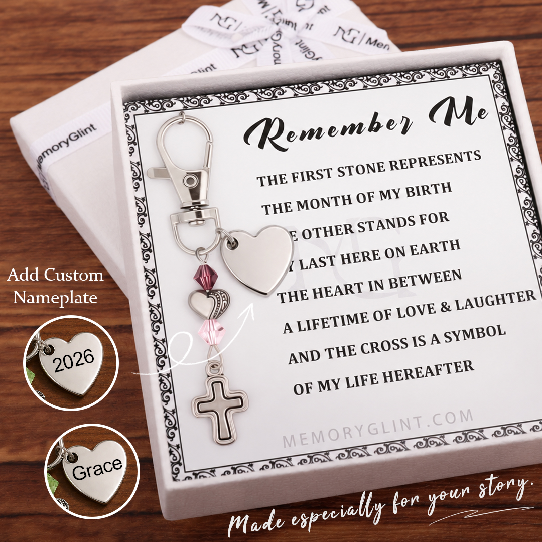 The Remember Me Poem & Charm, Cross