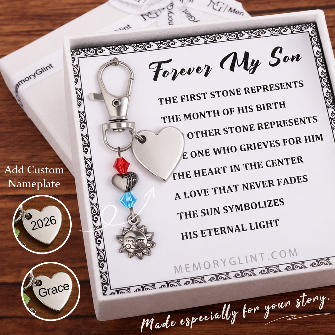 The Forever My Son Poem & Charm, Sun