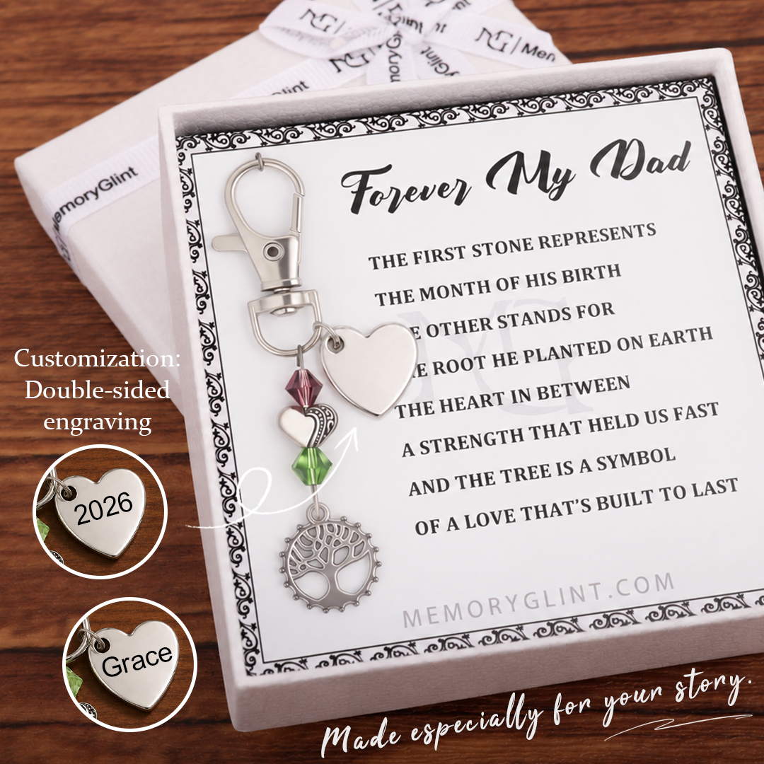 The Forever My Dad Poem & Charm, Tree