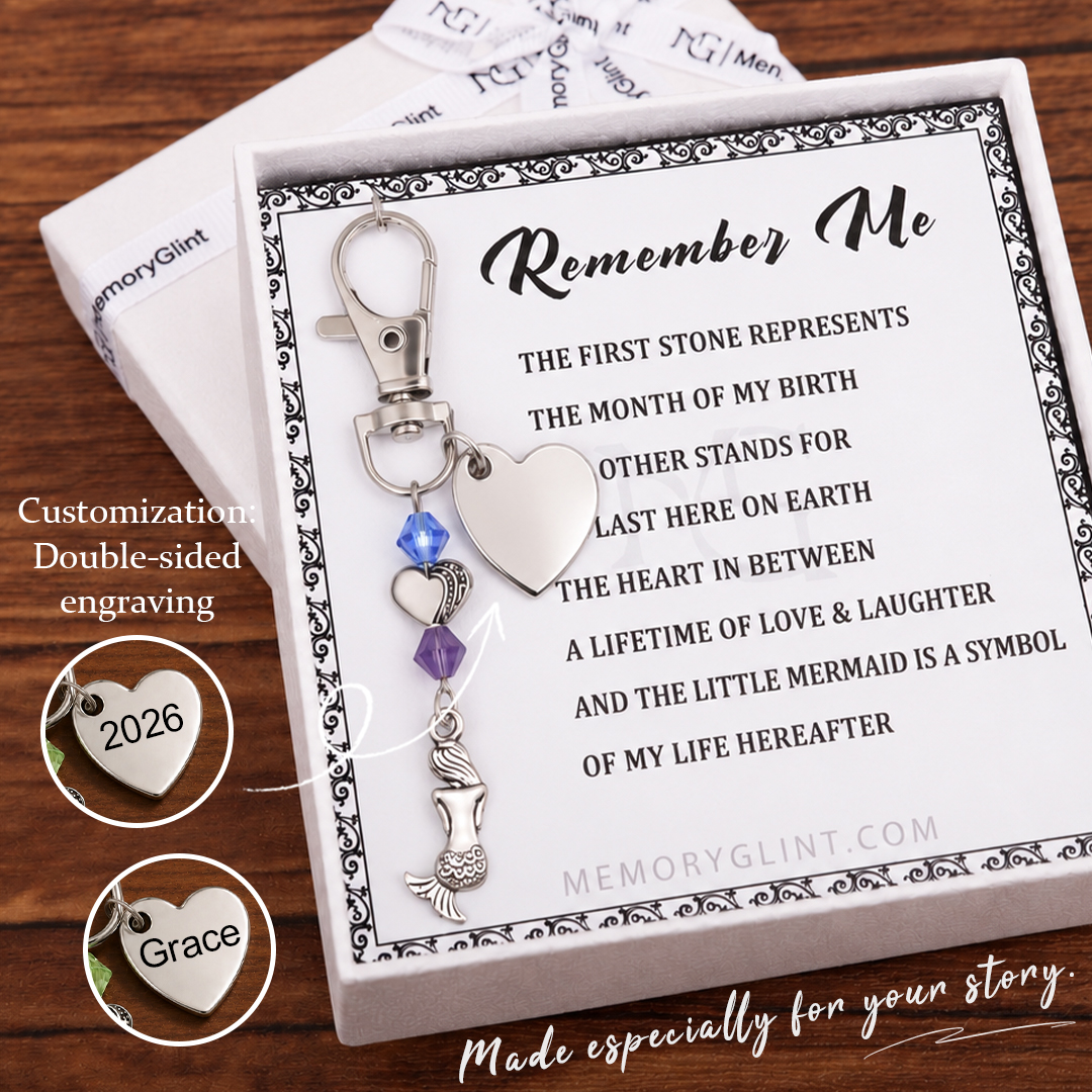 The Remember Me Poem & Charm, Eternal Mermaid