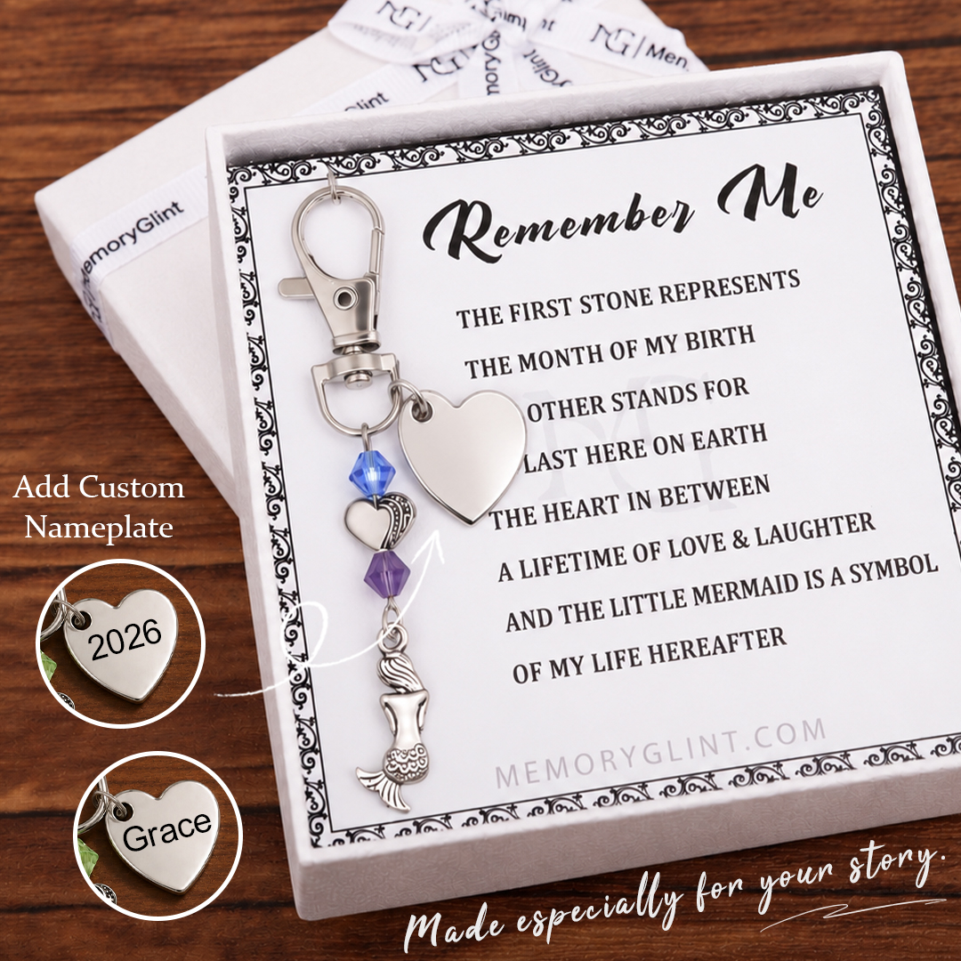 The Remember Me Poem & Charm, Eternal Mermaid