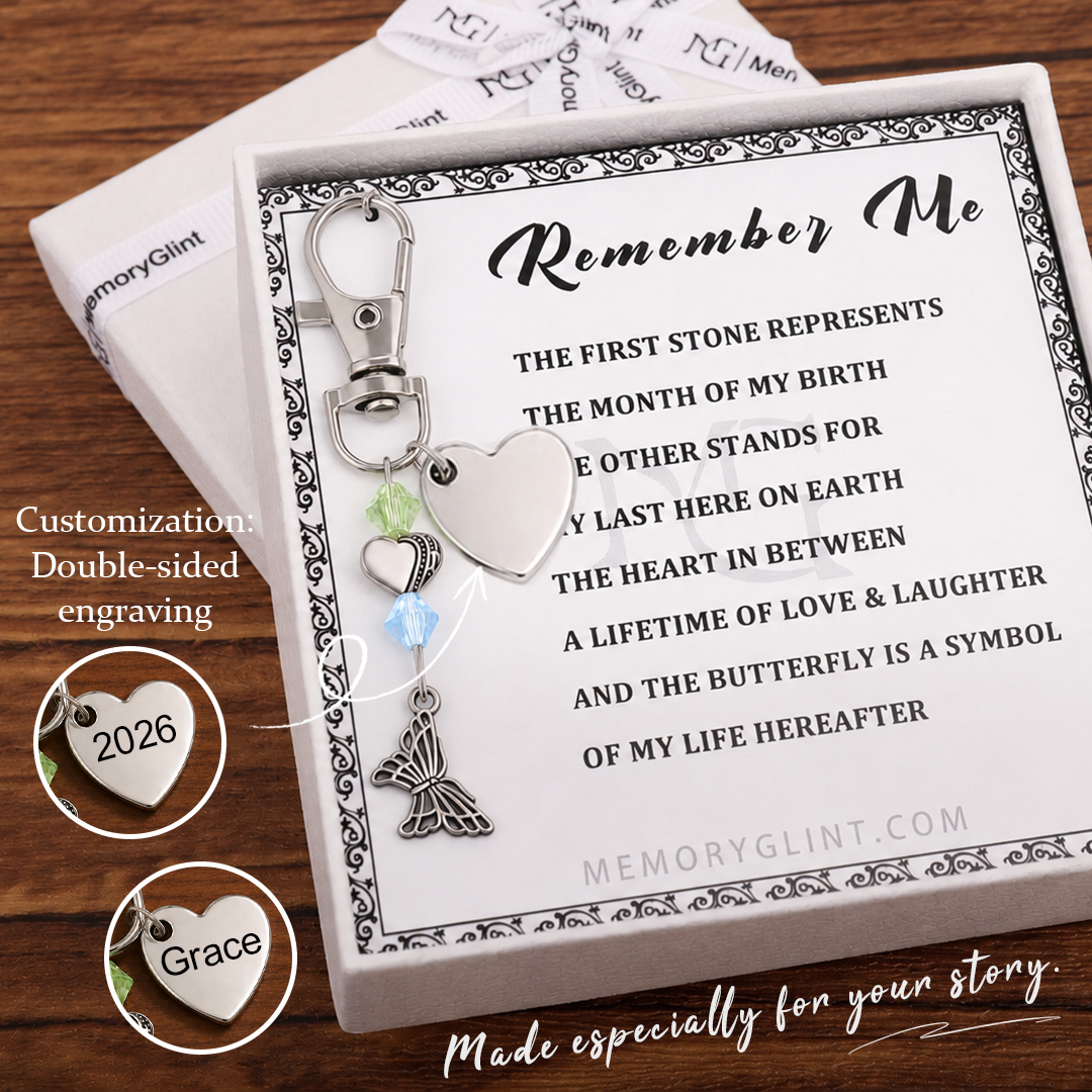 The Remember Me Poem & Charm, Butterfly