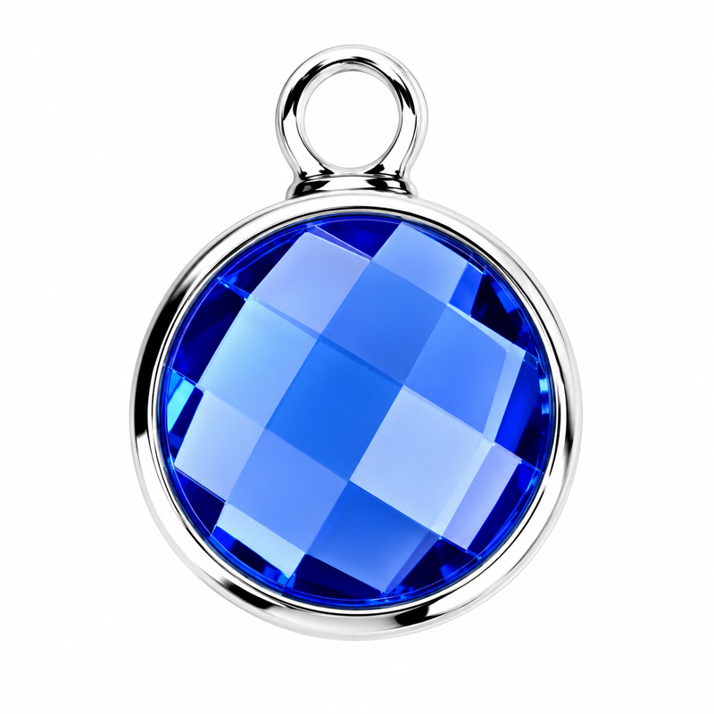 Round-Birthstone - Add a Meaningful Month