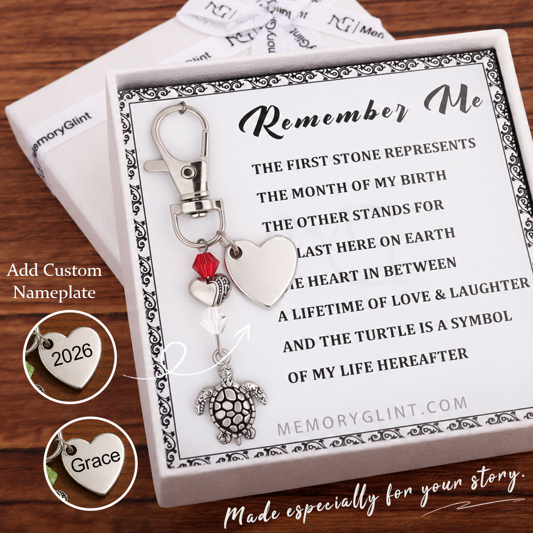 The Remember Me Poem & Charm, Turtle