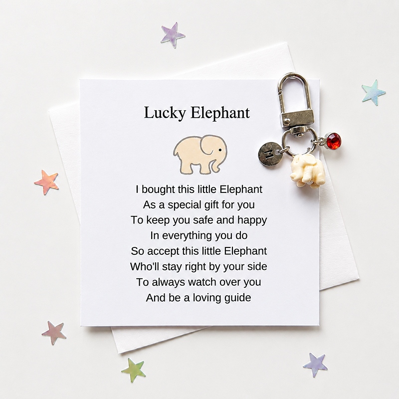 Always By Your Side – Personalized Lucky Elephant 