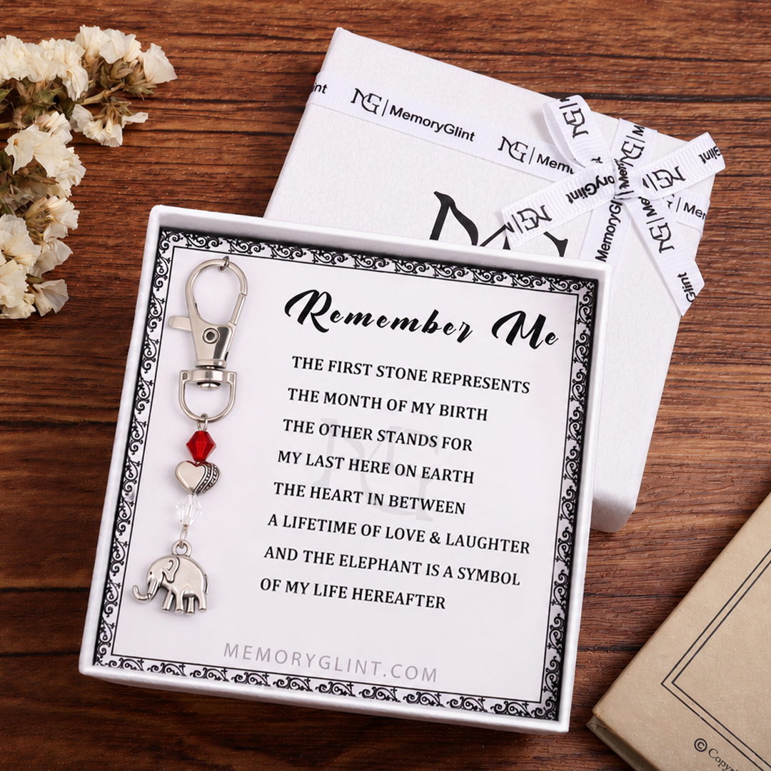 The Remember Me Poem & Charm, Elephant