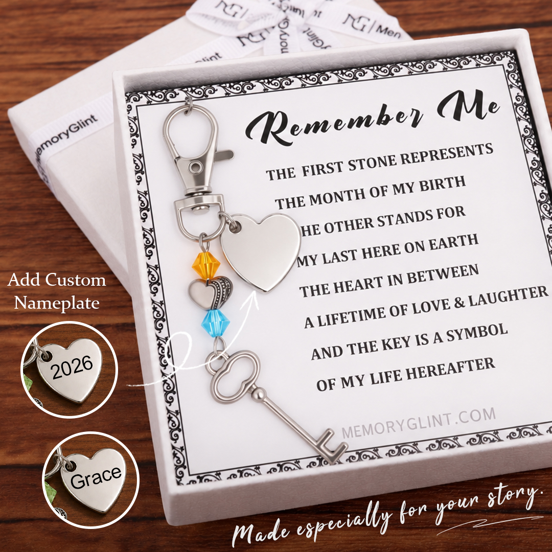 The Remember Me Poem & Charm, Key