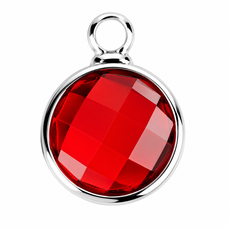 Round-Birthstone - Add a Meaningful Month
