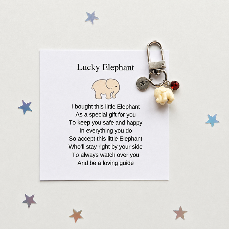 Always By Your Side – Personalized Lucky Elephant 