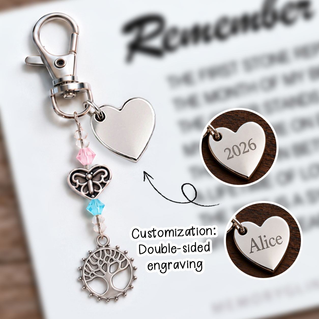 The Remember Me Poem & Charm, Tree of Life