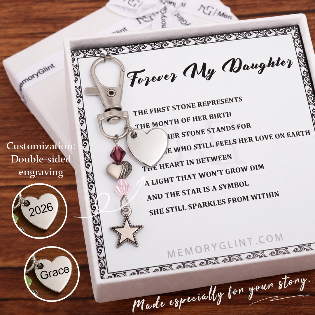 The Forever My Daughter Poem & Charm, Star