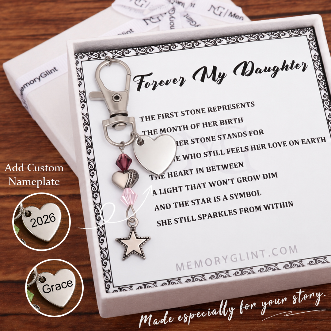 The Forever My Daughter Poem & Charm, Star