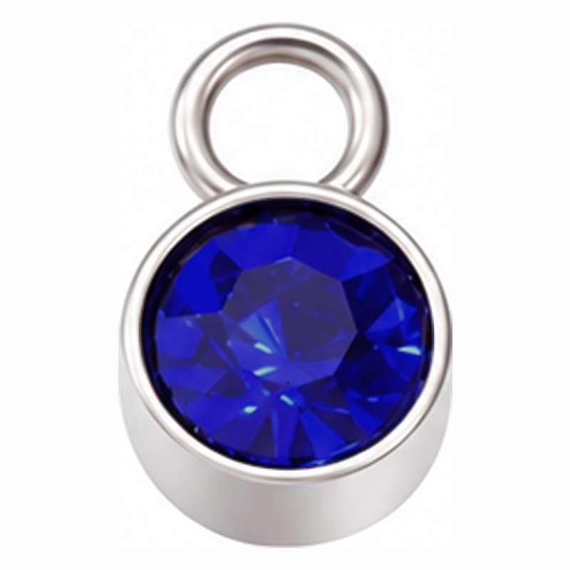Round-shaped Birthstone - Add a Meaningful Month