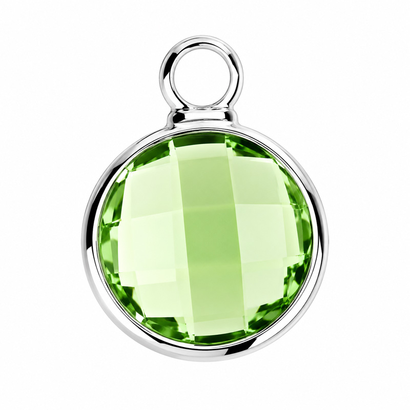 Round-Birthstone - Add a Meaningful Month