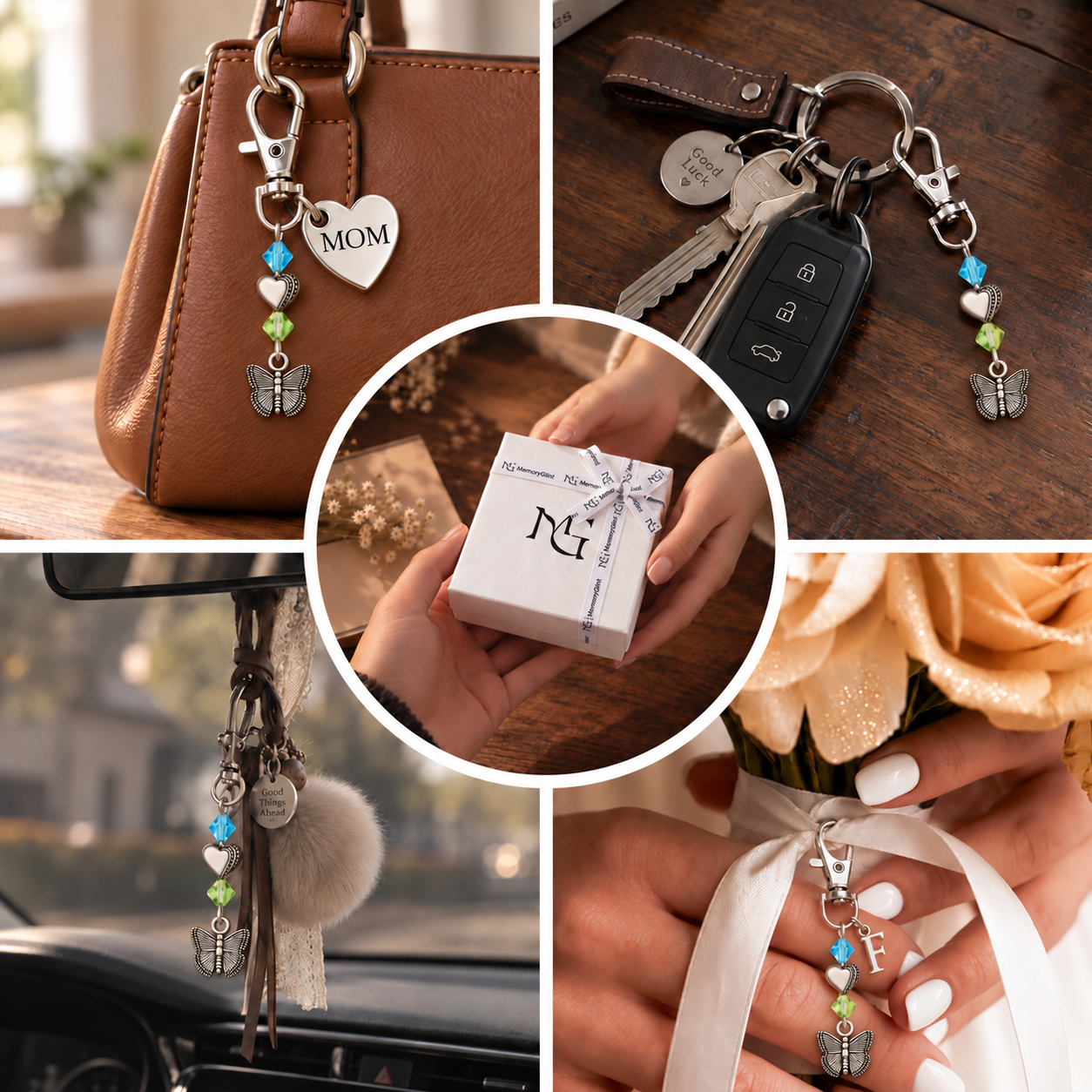 The Forever My Daughter Poem & Charm, Butterfly