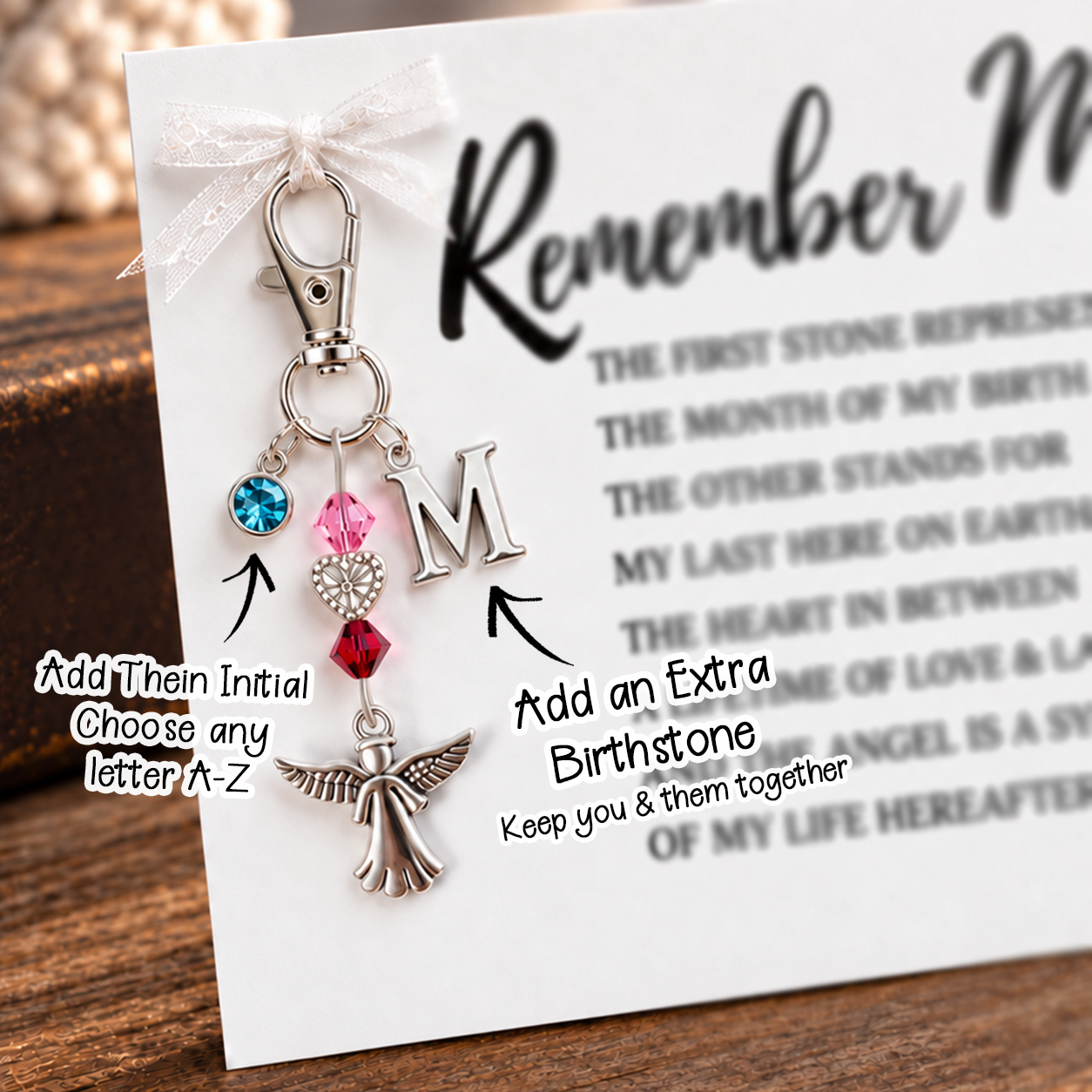 The Remember Me Poem & Charm, Heaven’s Light Angel