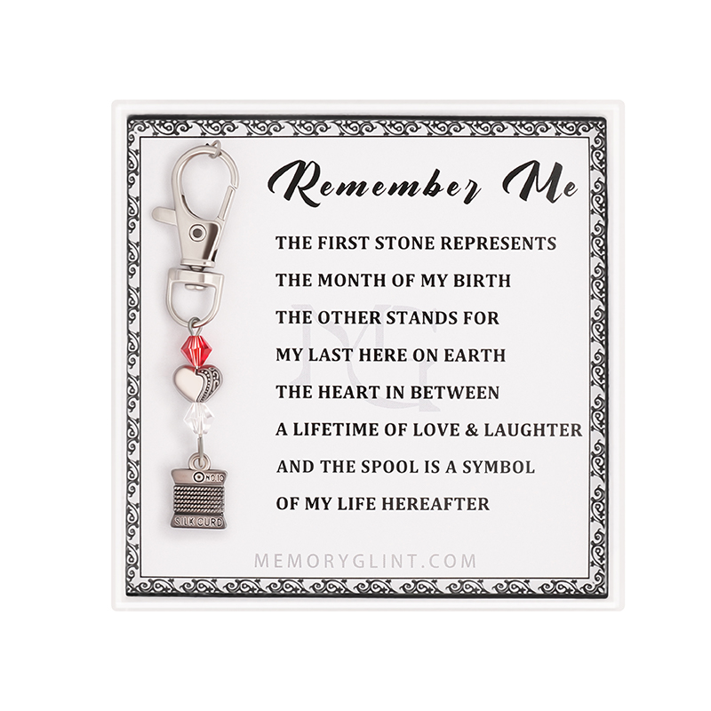 The Remember Me Poem & Charm, Spool