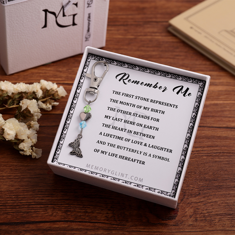 The Remember Me Poem & Charm, Butterfly