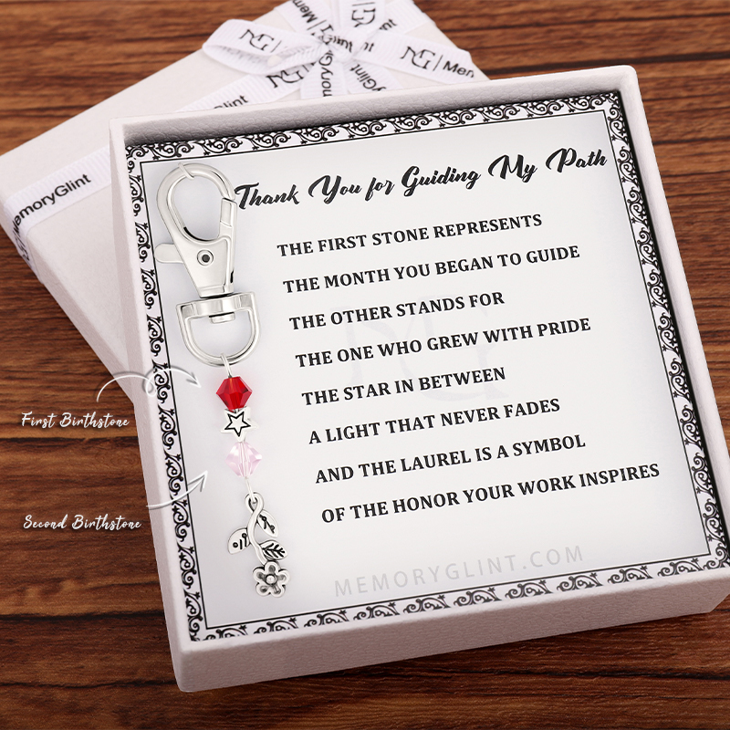 Thank You for Guiding My Path Poem & Charm, Laurel