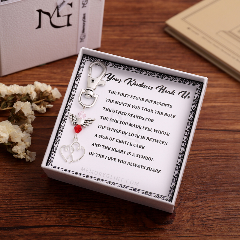 Your Kindness Heals Us Poem & Charm, Heart