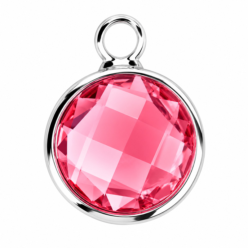 Round-Birthstone - Add a Meaningful Month