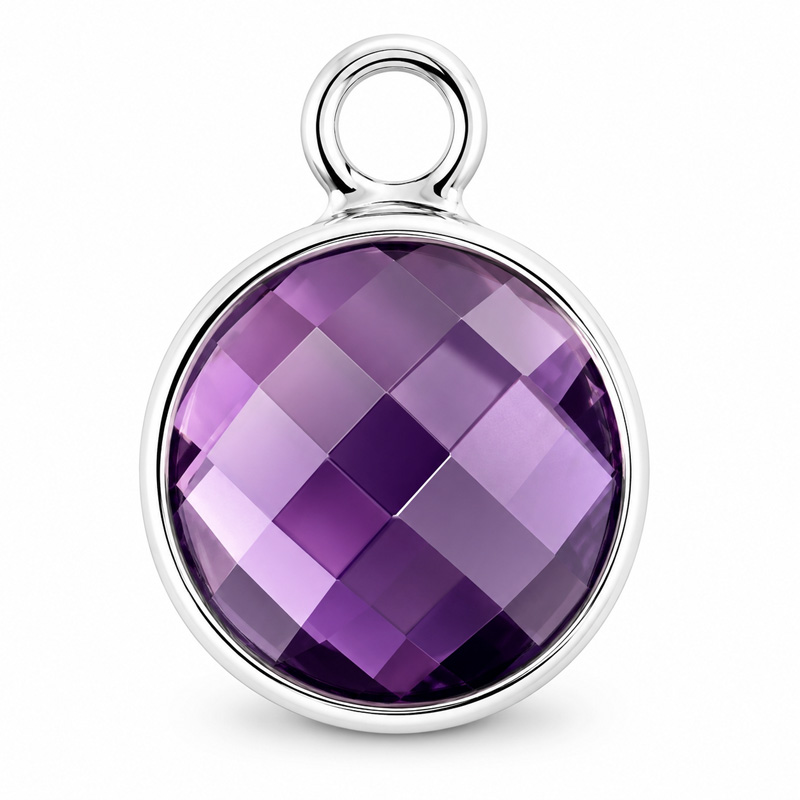 Round-Birthstone - Add a Meaningful Month