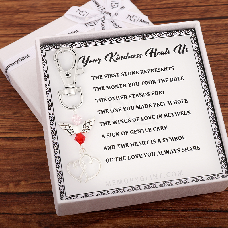 Your Kindness Heals Us Poem & Charm, Heart