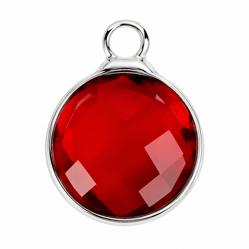 Round-Birthstone - Add a Meaningful Month