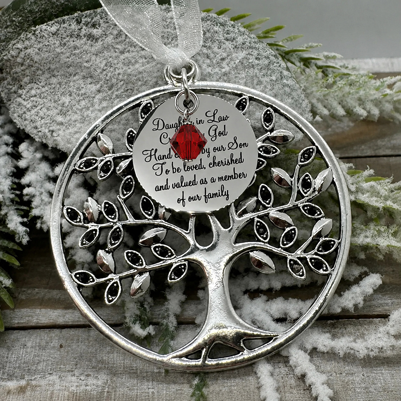 To Our Daughter-in-Law – Family Love & Acceptance Tree Memorial Ornament