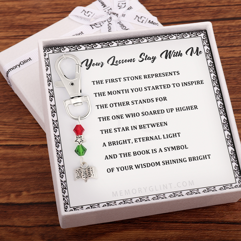 Your Lessons Stay With Me Poem & Charm, Book