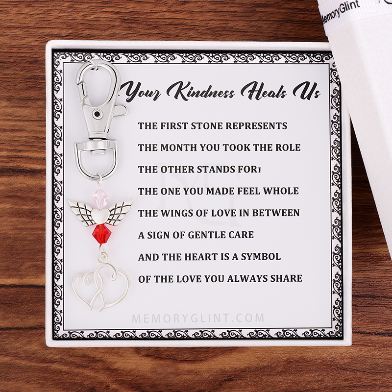 Your Kindness Heals Us Poem & Charm, Heart