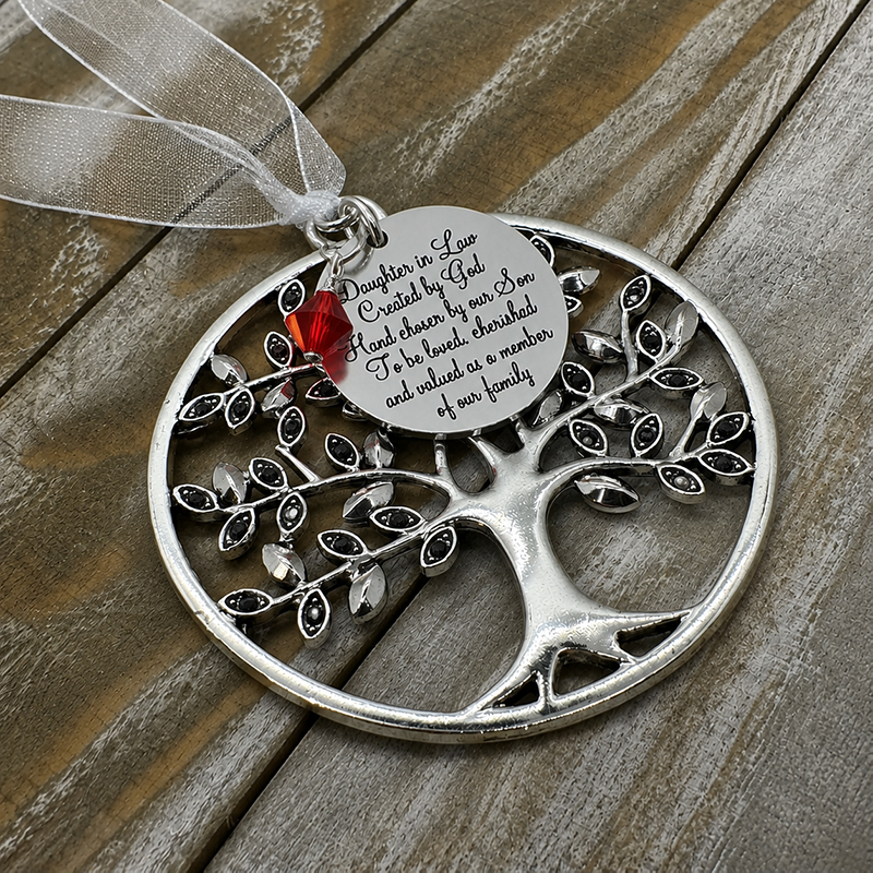 To Our Daughter-in-Law – Family Love & Acceptance Tree Memorial Ornament