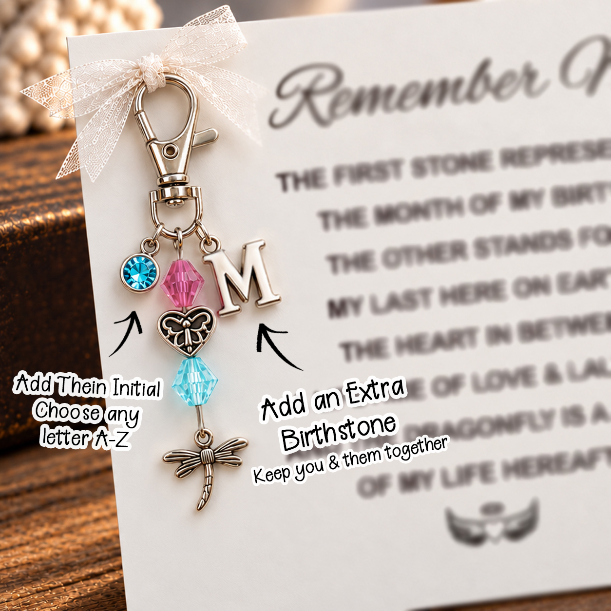 The Remember Me Poem & Charm, Dragonfly of Life Hereafter