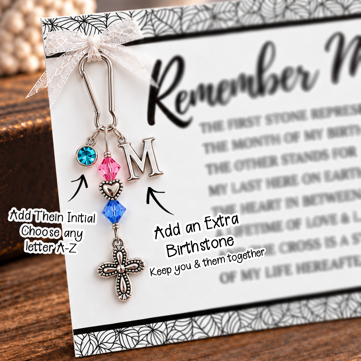 The Remember Me Poem & Charm, A Heart Anchored in Faith