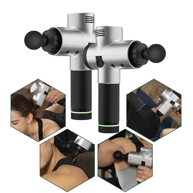 4 in 1 - Pain Relieving - 3 Speed Setting - Deep Muscle Massager