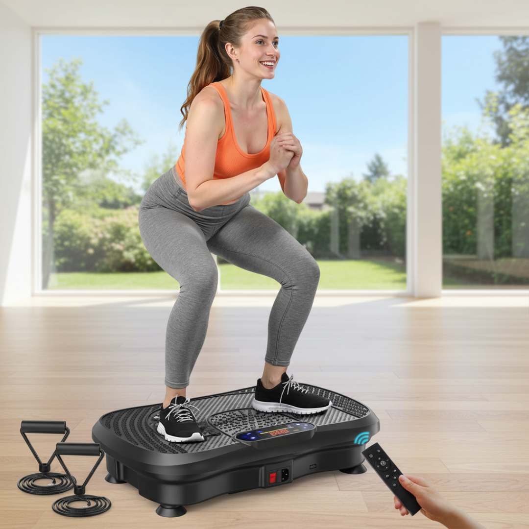 Vibration Plate Exercise Machine For Fitness Training