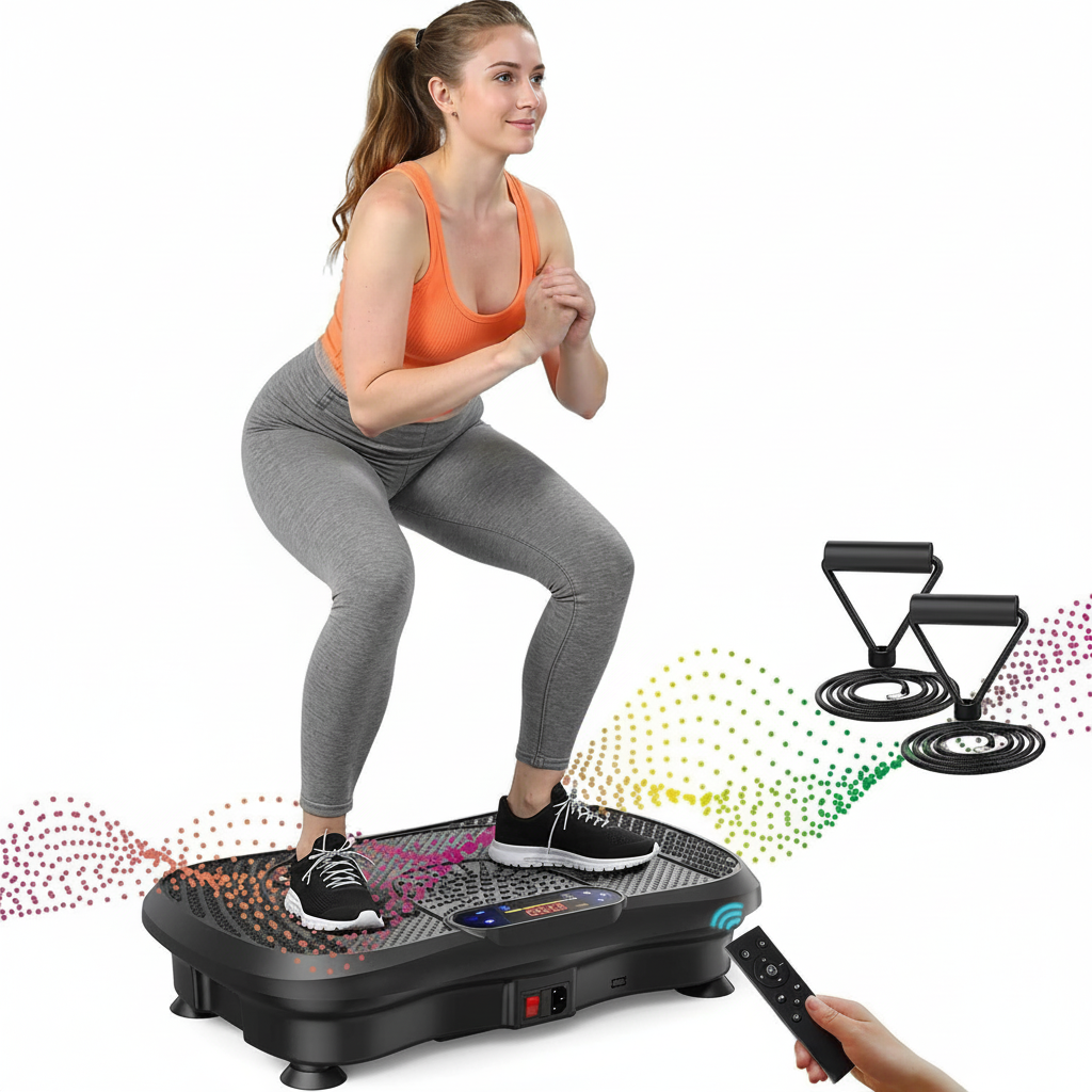 Vibration Plate Exercise Machine For Fitness Training