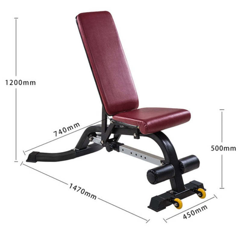 Adjustable & Foldable Workout Bench