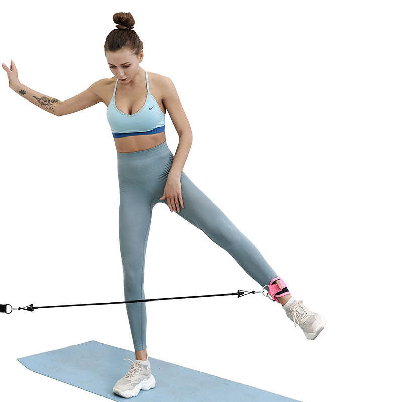 The Gantry Foot Ring Resistance Band Set